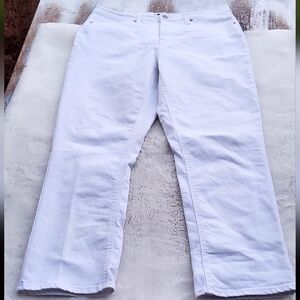 Frye White Wide-Leg Pants Size 10/30